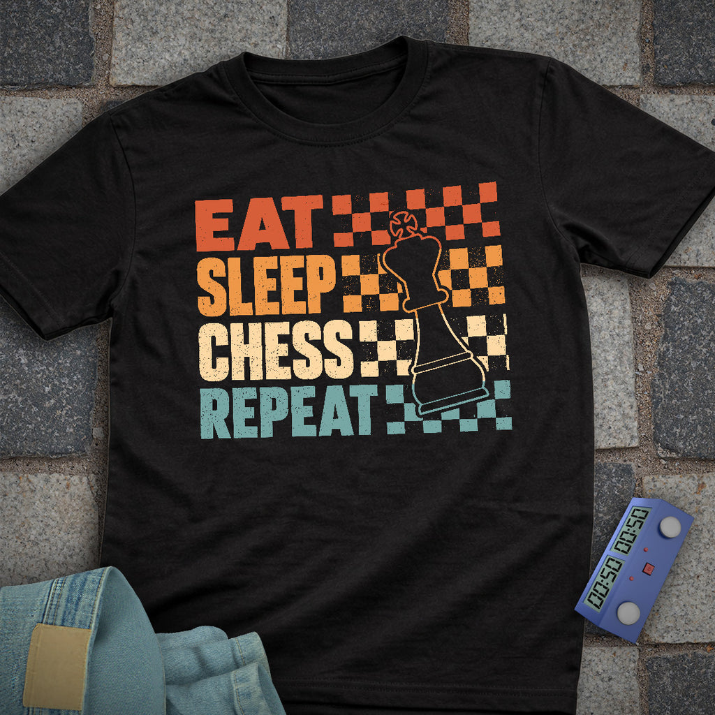 Eat Sleep Chess Repeat T-Shirt