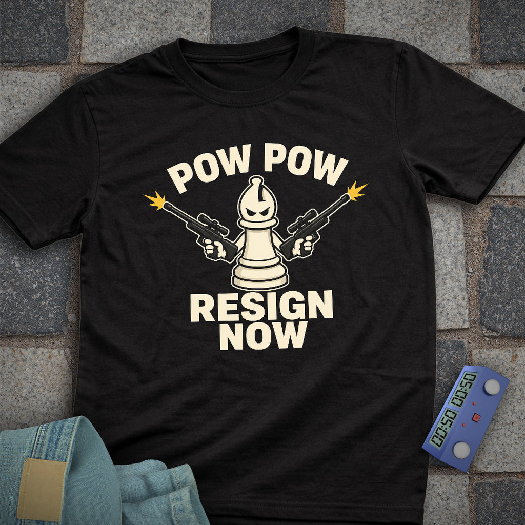 Pow Resign Now T-Shirt