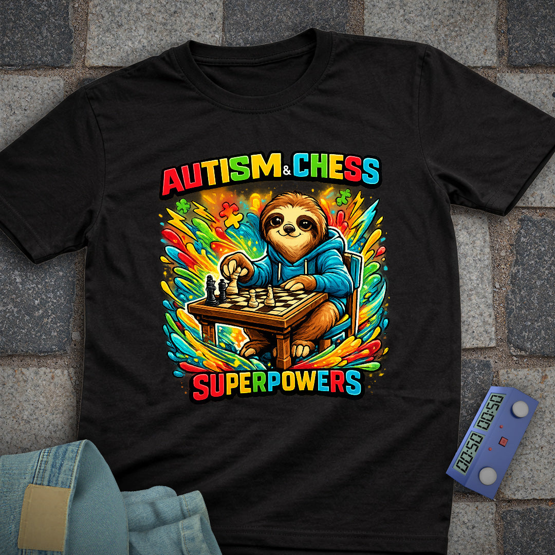 Autism Superpowers Chess T-Shirt