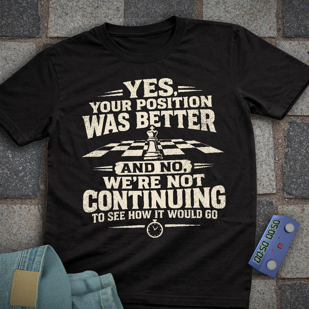 We Are Not Continuing T-Shirt