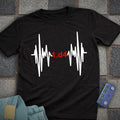 Heartbeat 1.d4 Chess T-Shirt
