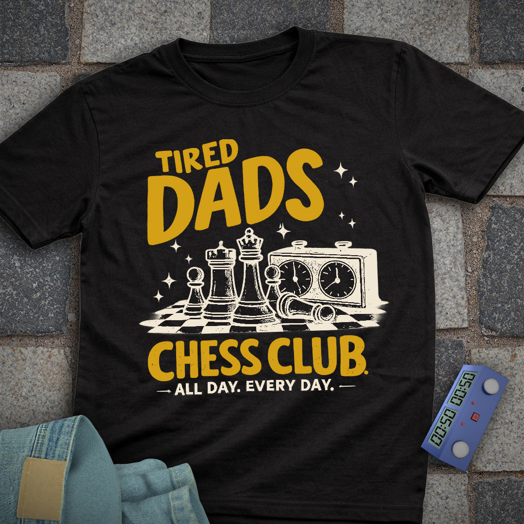 Dad Chess Club T-Shirt