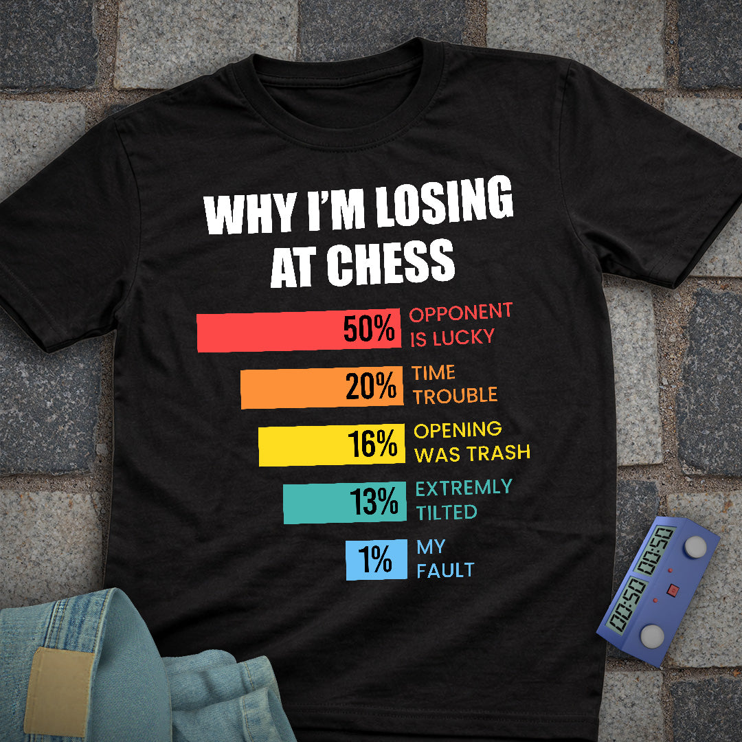 Why I'm Losing Chess T-Shirt
