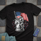 Chess Knight Independence Day T-Shirt