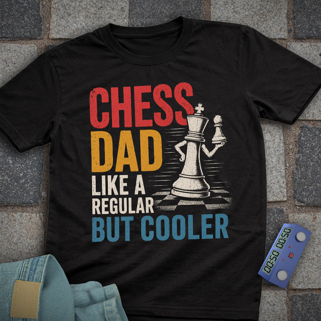 Cool Chess Dad T-Shirt