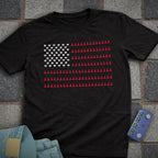 Flag USA Chess T-Shirt