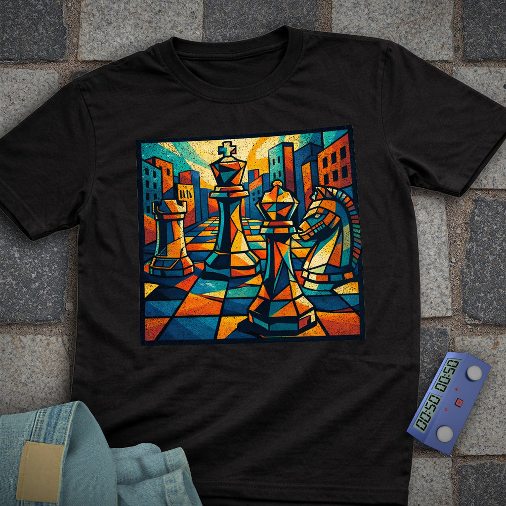 Geometric Chess T-Shirt