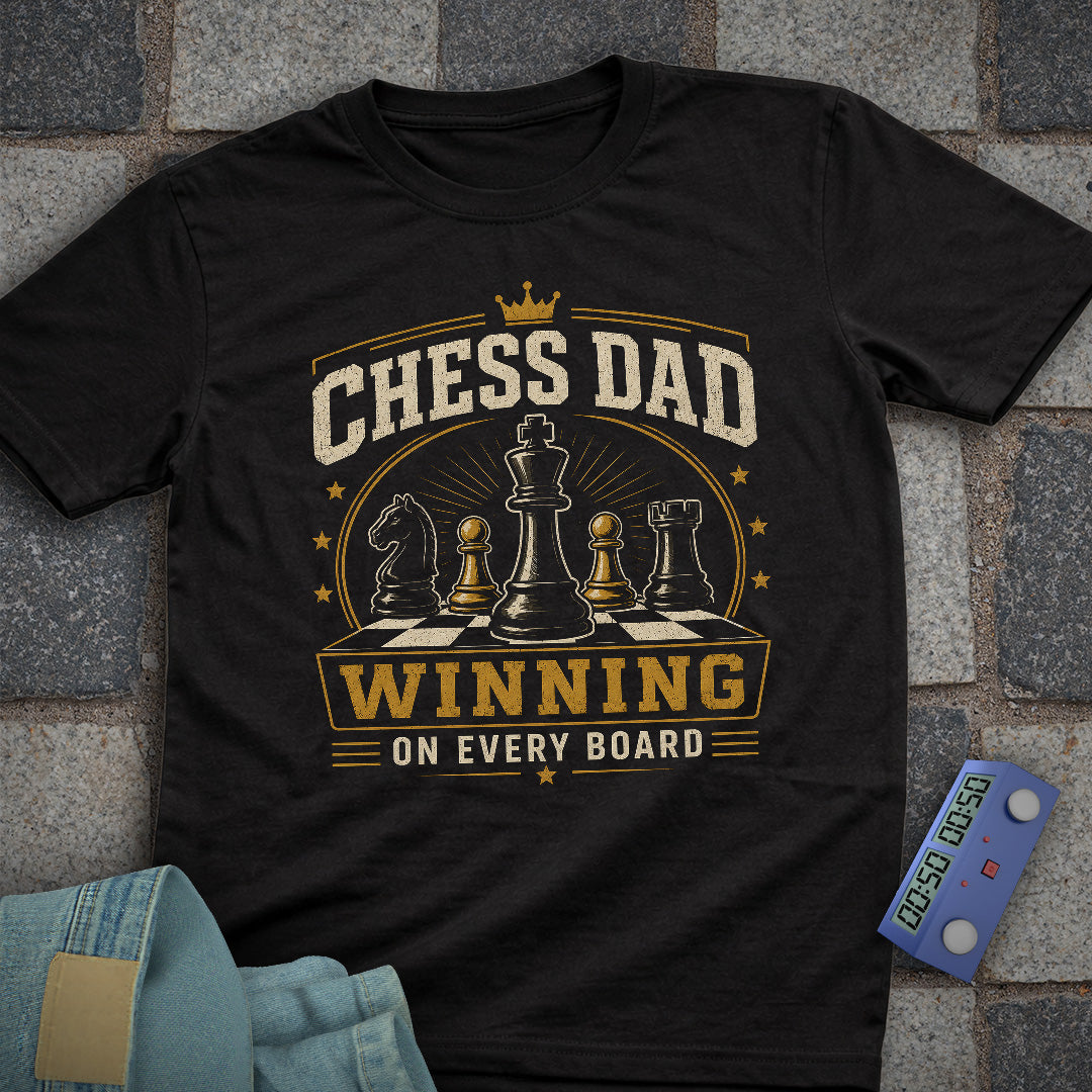 Winning Chess Dad T-Shirt