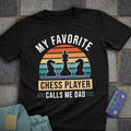 Dad Chess Player T-Shirt