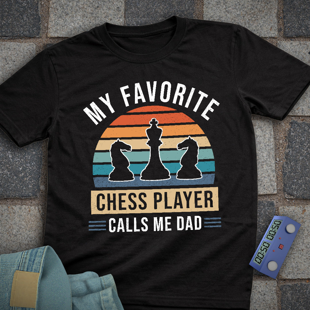 Dad Chess Player T-Shirt