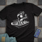 Chimp Playing Chess T-Shirt