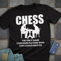 Checkers Players Chess T-Shirt