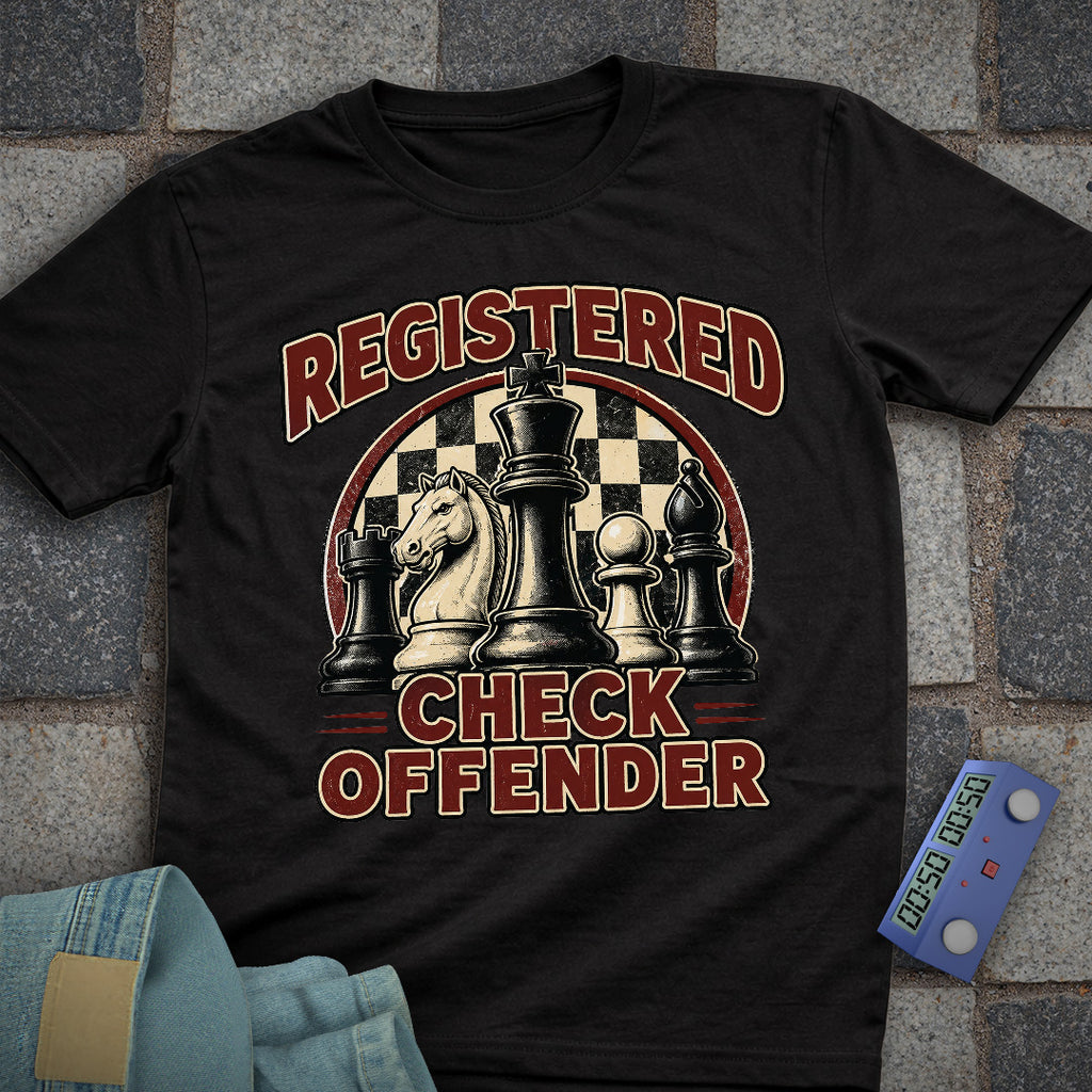 Registered Check offender T-Shirt