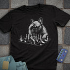 French Bulldog Chess T-Shirt