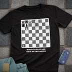 Iconic Puzzle Chess T-Shirt