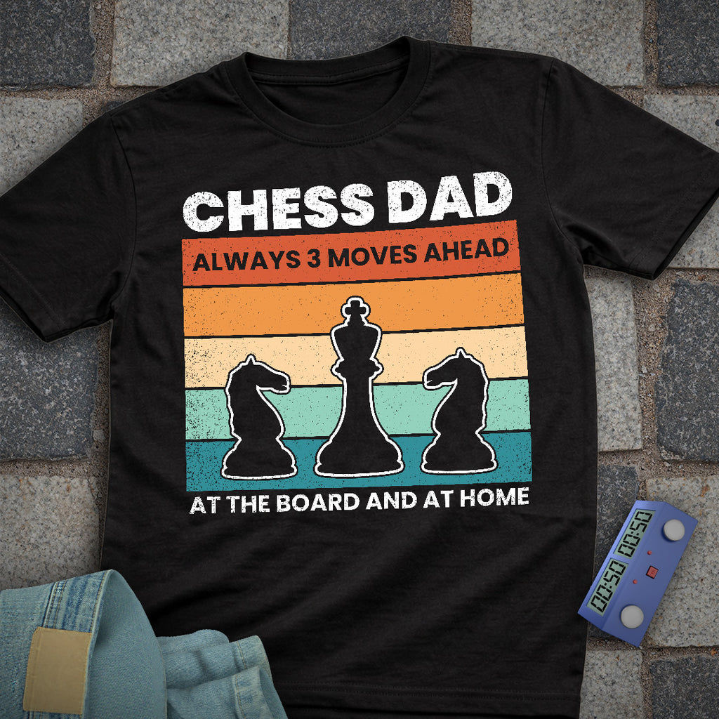 Chess Board Home Retro T-Shirt