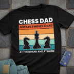 Chess Board Home Retro T-Shirt