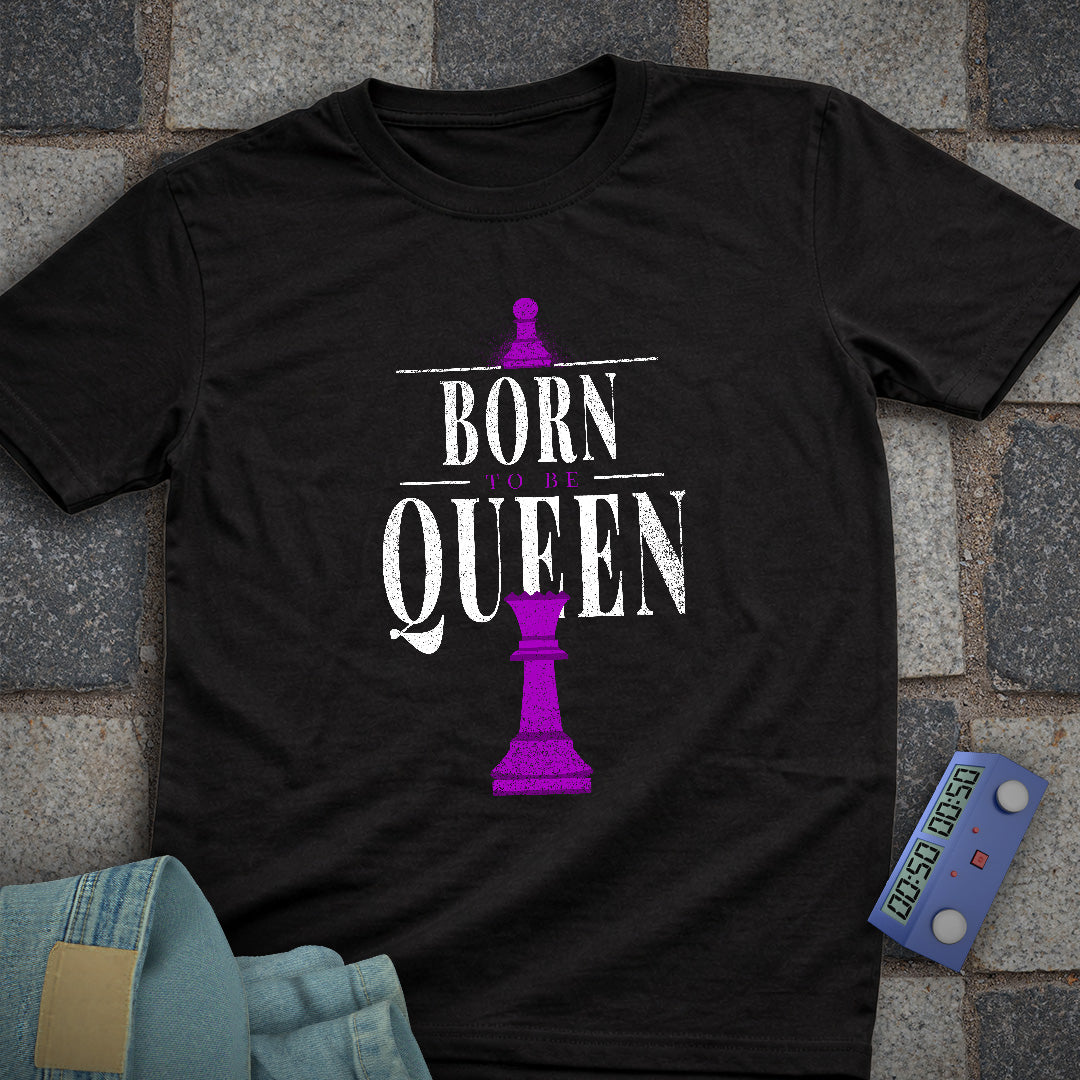 Born To Queen Chess T-Shirt