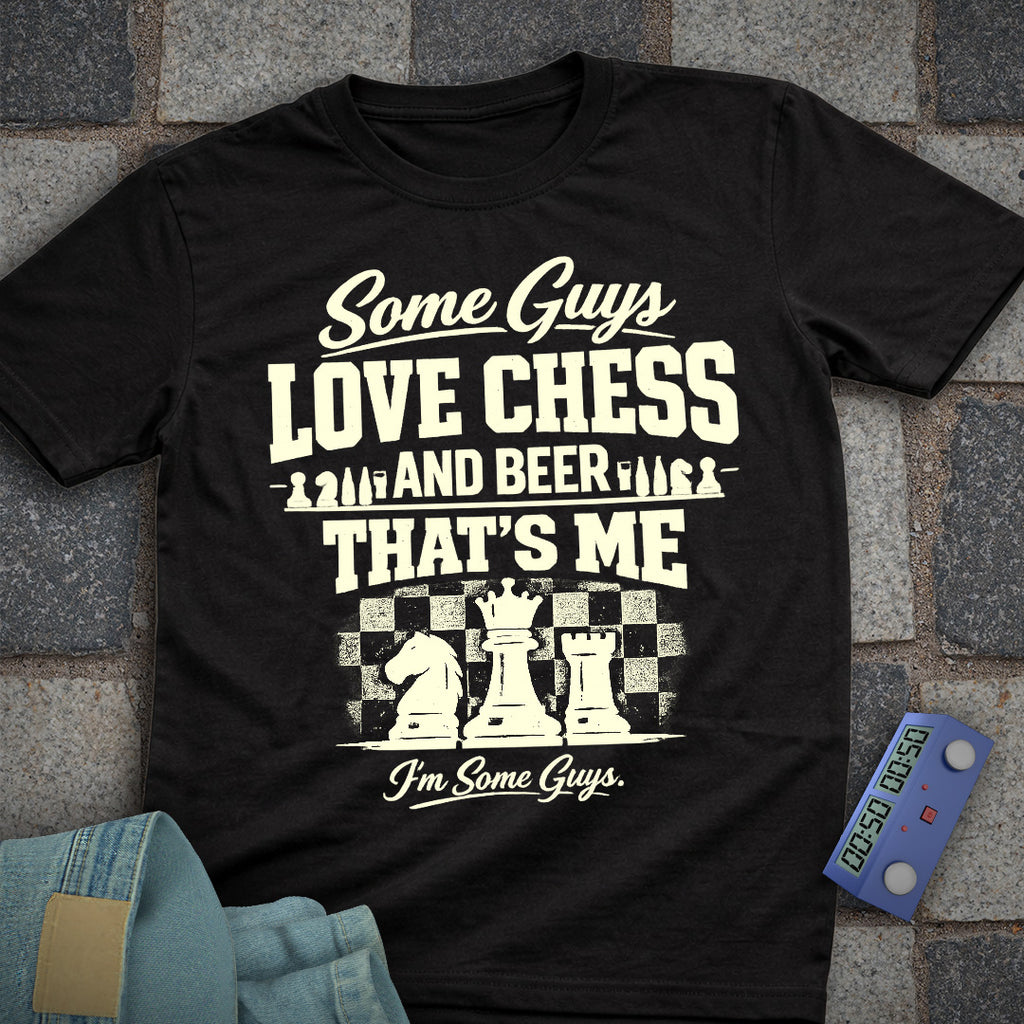 Guy's Chess Beer T-Shirt