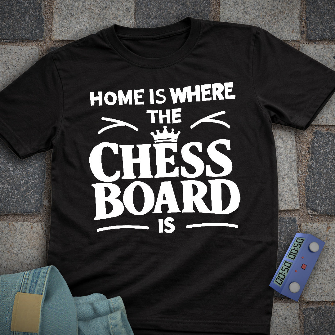 Home Chess Board T-Shirt
