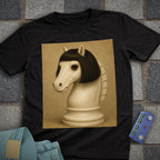 Funny Knight Hair T-Shirt