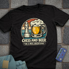 Beer Retro Chess T-Shirt