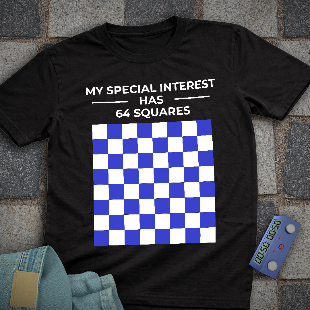 64 Squares Chess T-Shirt