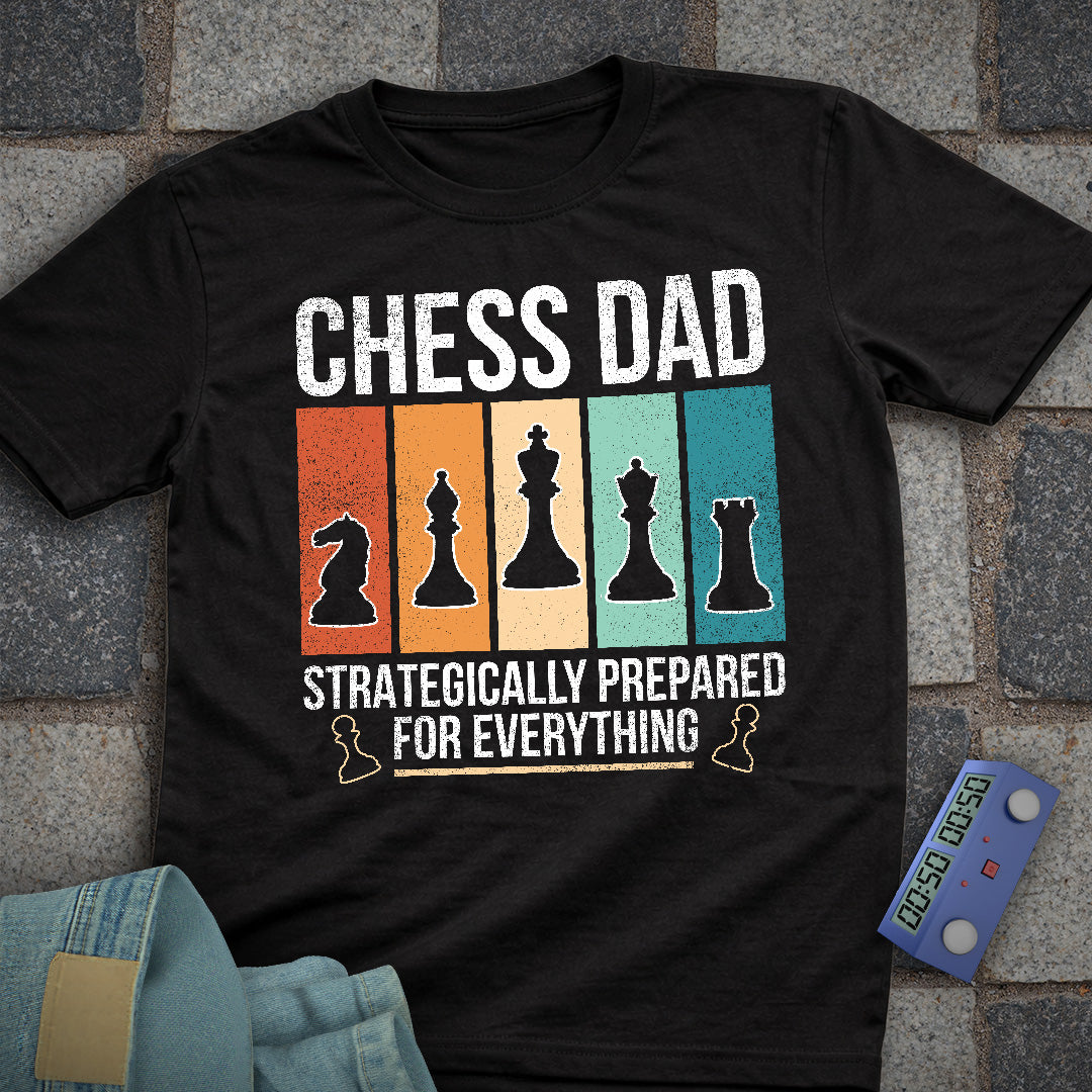 Strategic Chess Dad T-Shirt