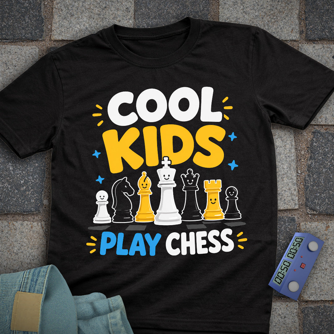 Cool Kids Play Chess T-Shirt