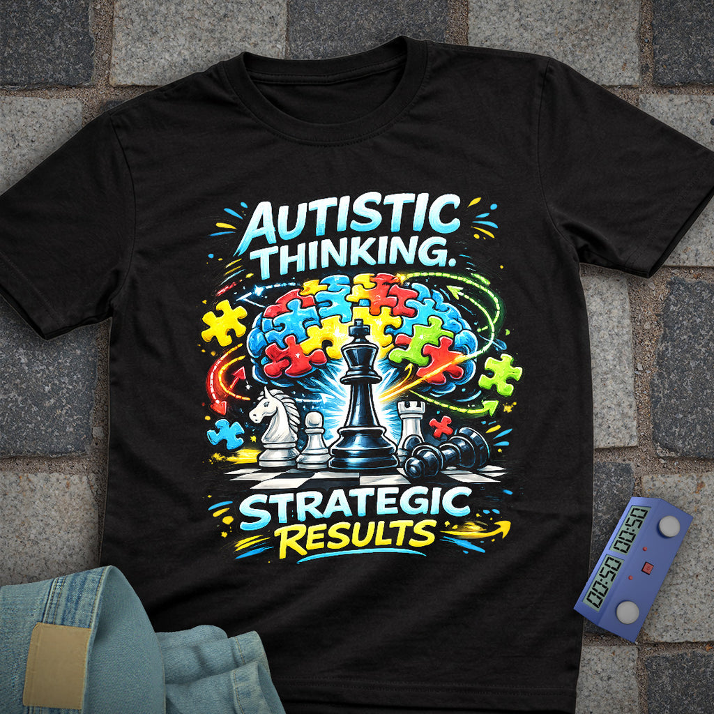 Autistic Thinking Chess T-Shirt