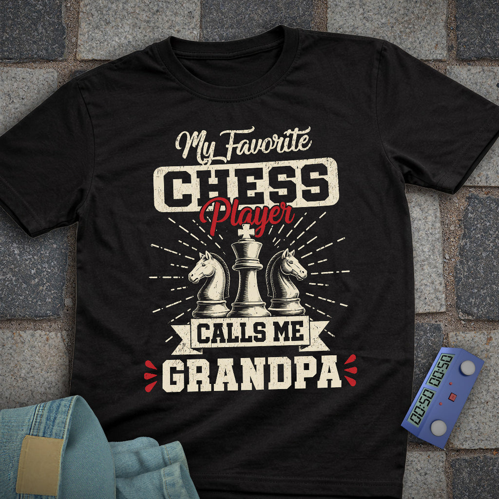 Favorite Chess Grandpa T-Shirt