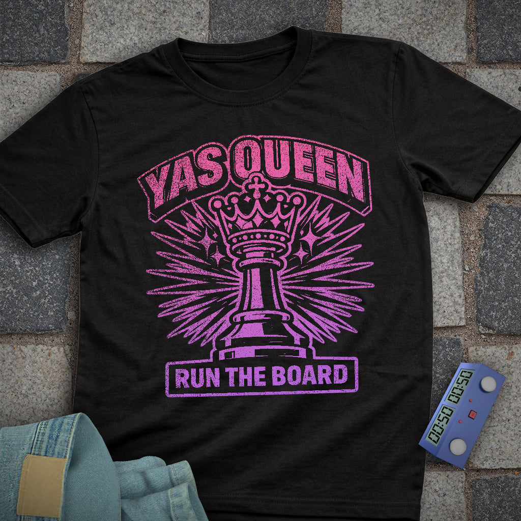 YAS Queen Chess T-Shirt