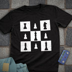 Square Style Chess T-Shirt