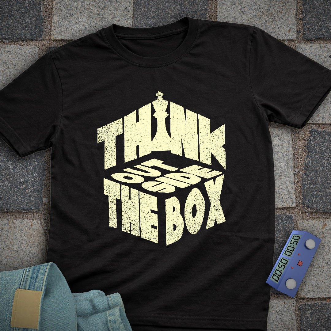 Think Outside Chess Box T-Shirt