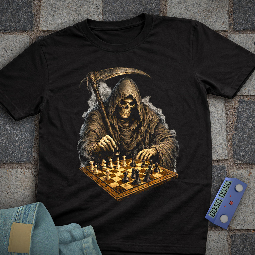 Grim Reaper Chess T-Shirt