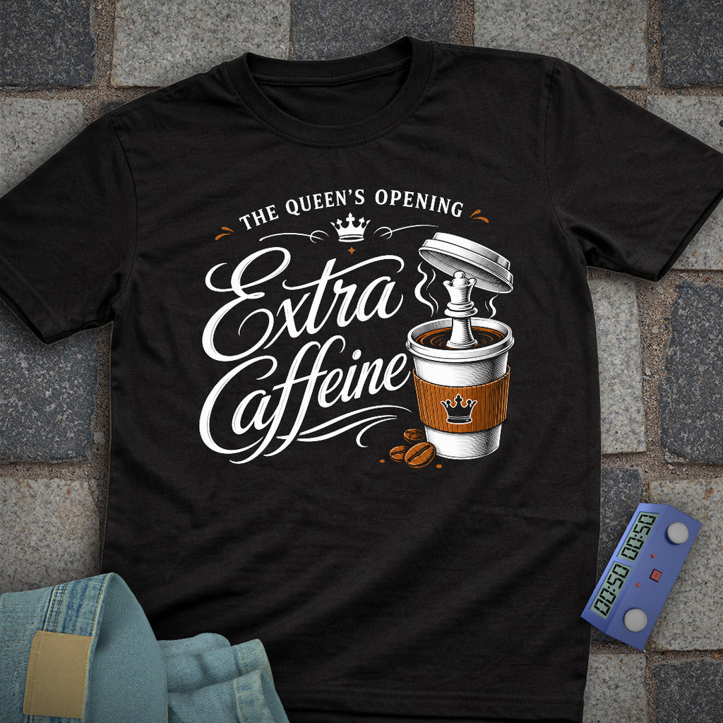 Coffee Opening Chess Mom T-Shirt