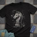 Grunge Knight Chess T-Shirt