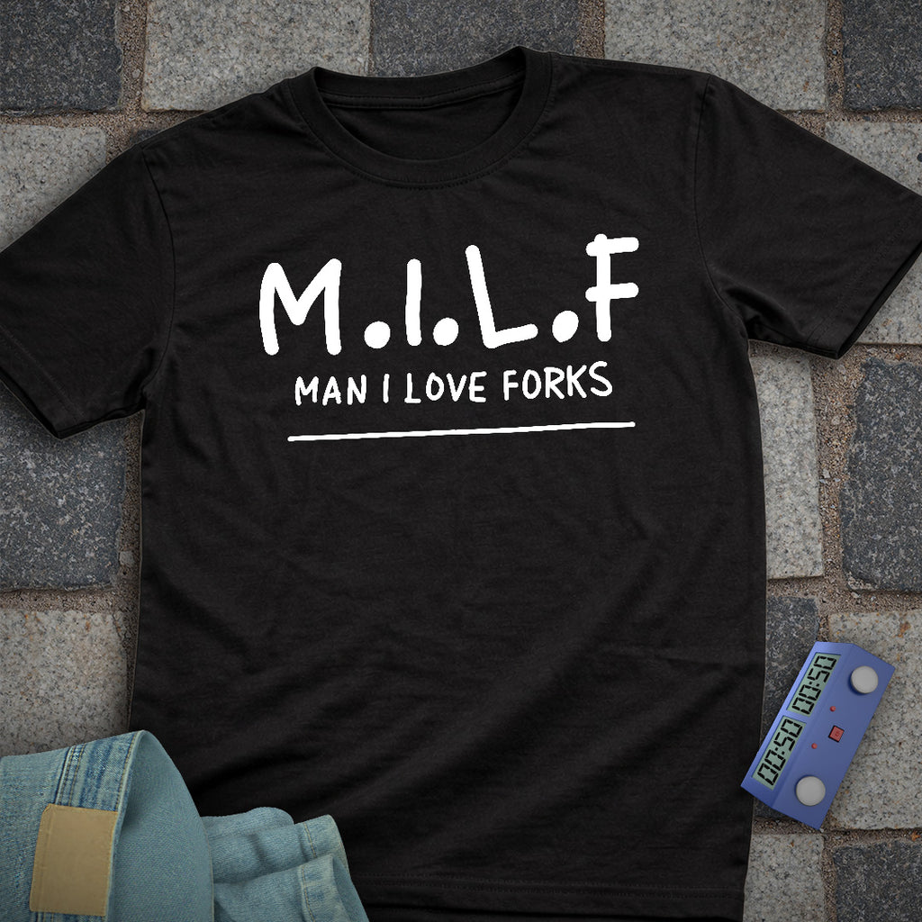 MILF Fork Chess T-Shirt