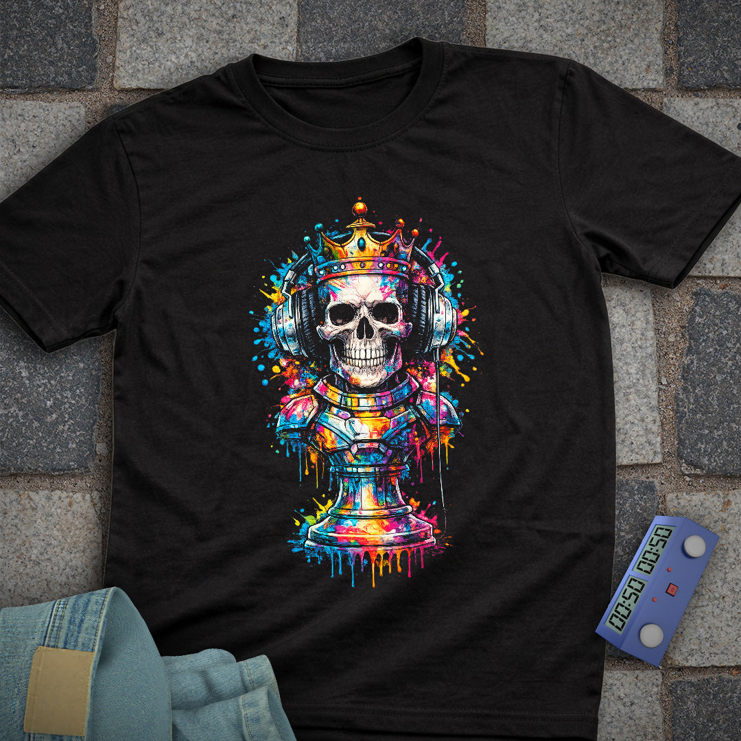 Colorful Splash Chess T-Shirt