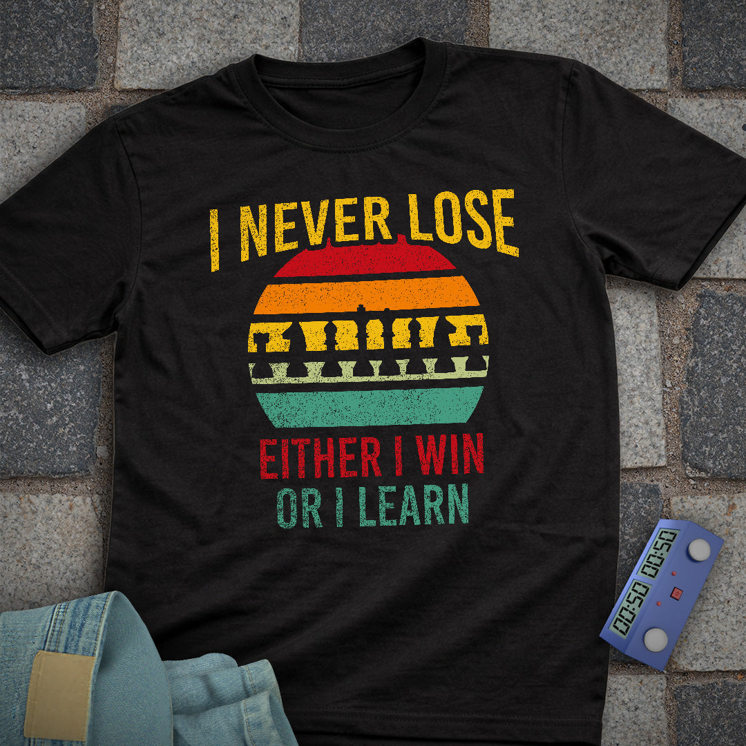 Win or Learn Chess T-Shirt