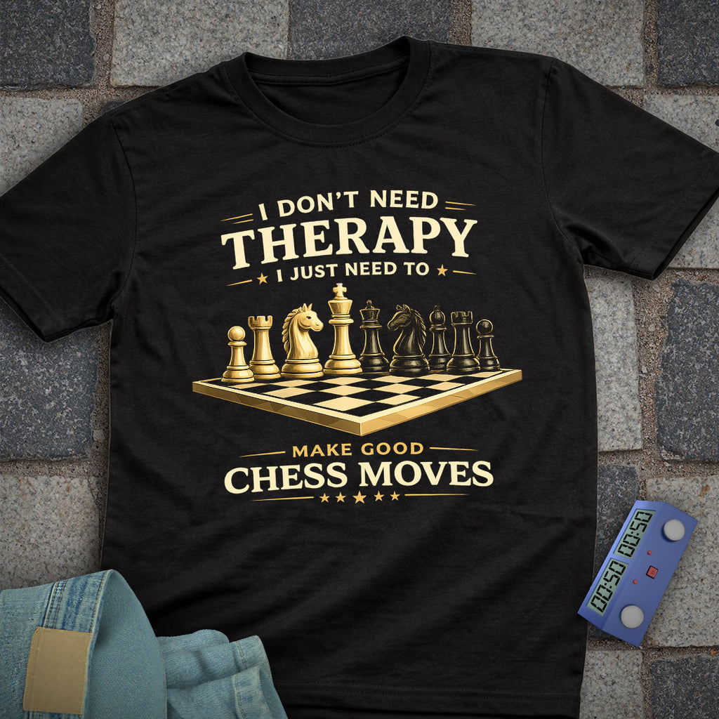 Therapy Good Chess T-Shirt