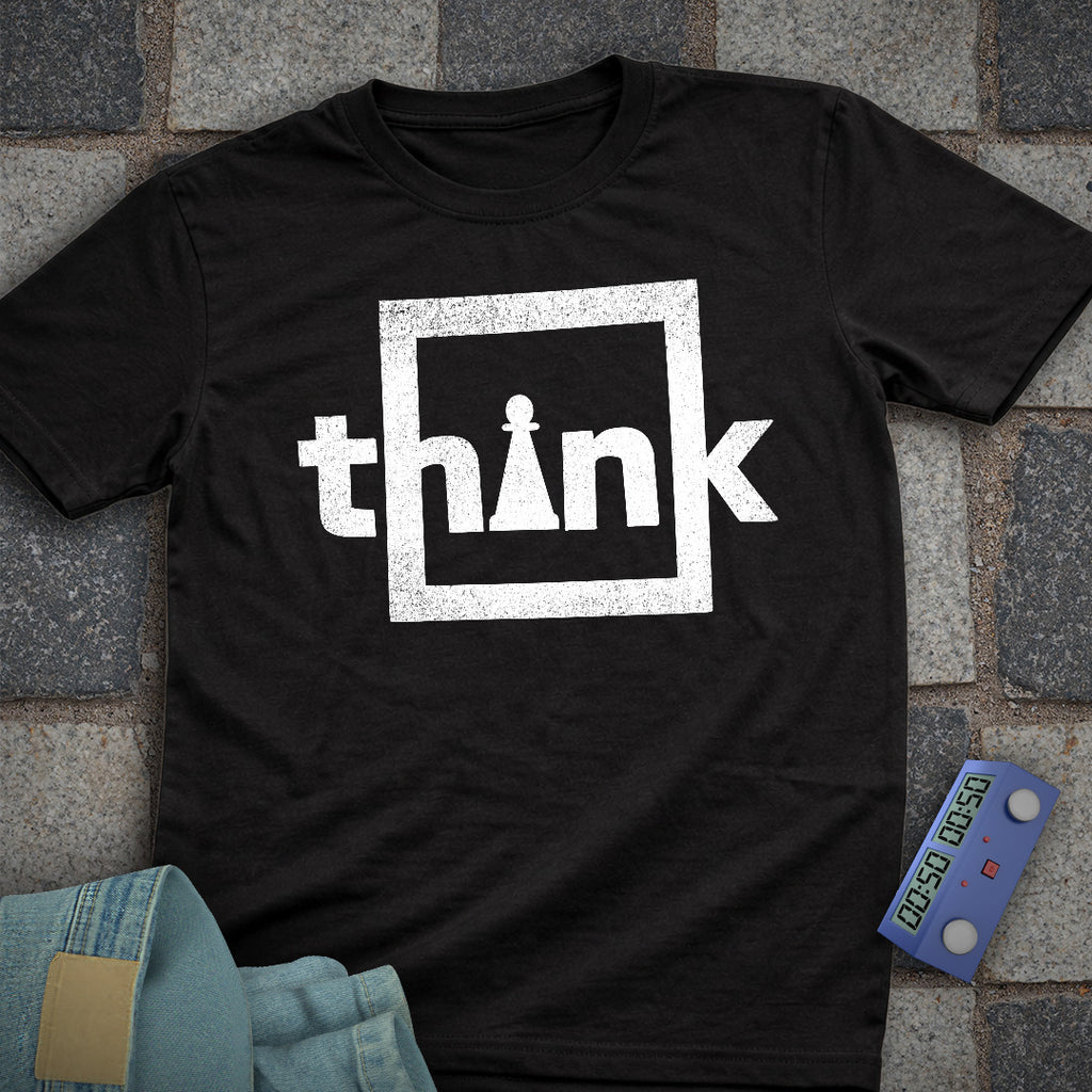 Think Outside Box Chess T-Shirt
