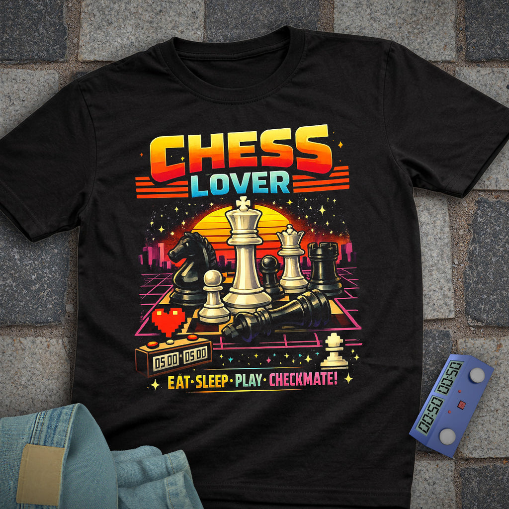 Chess Retro Lover T-Shirt