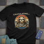 Sloth Calculating Chess T-Shirt