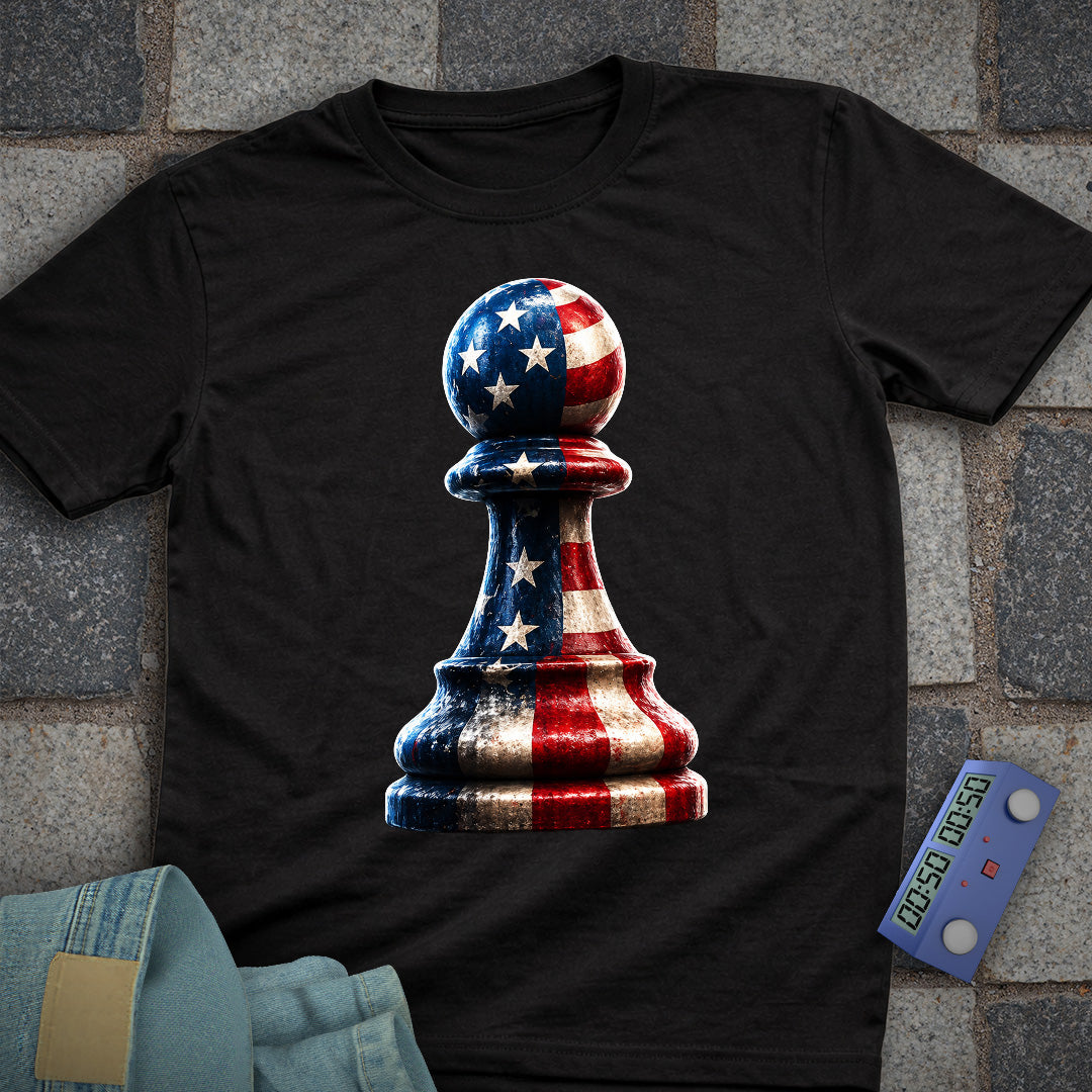 Patriot Chess Pawn T-Shirt