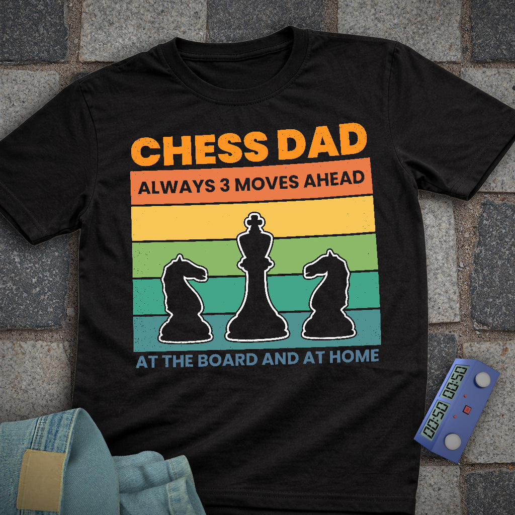 Chess Dad Board T-Shirt