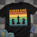 Chess Dad Board T-Shirt