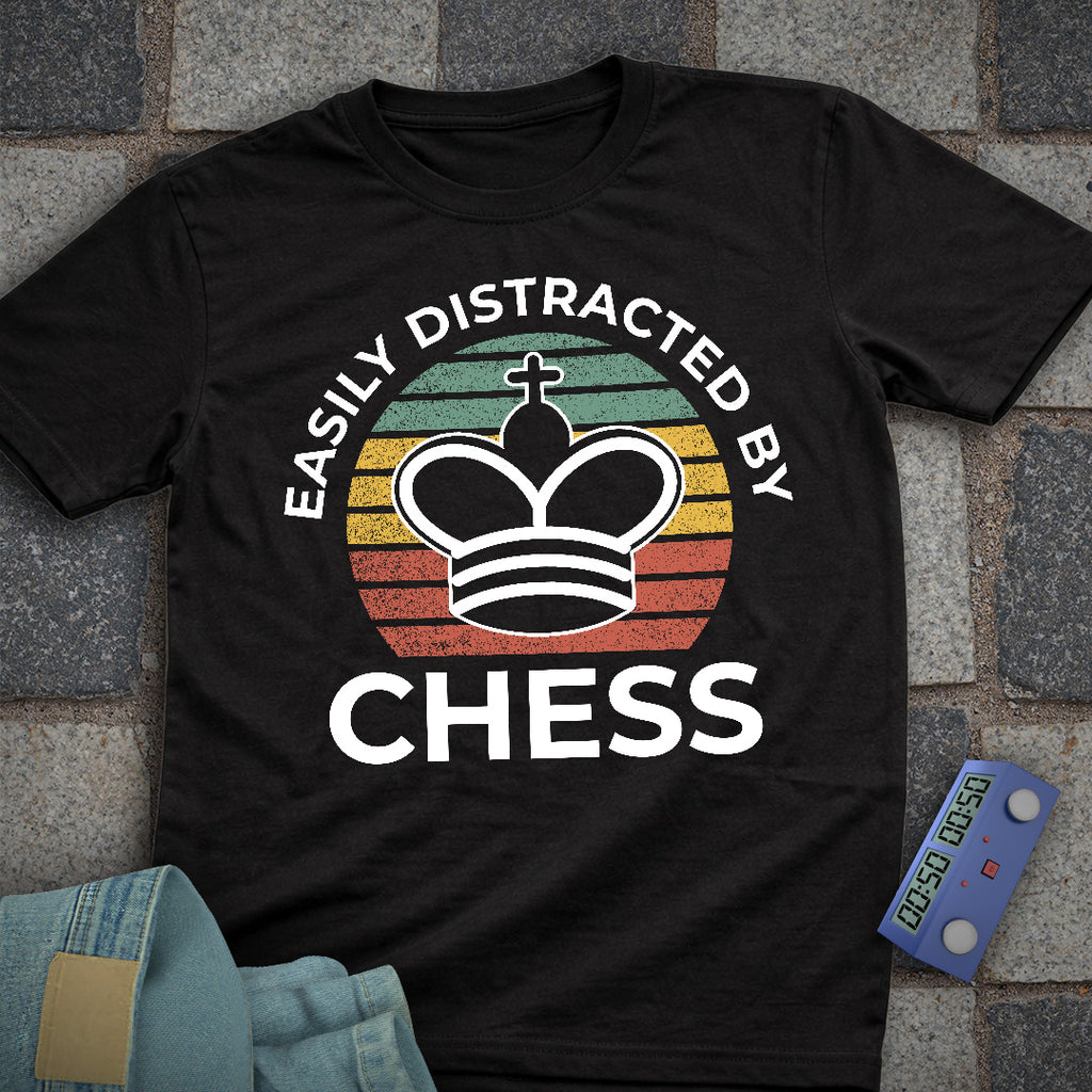 Easily Distracted By Chess T-Shirt