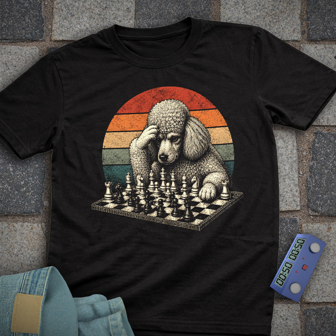 Poodle Retro T-Shirt