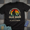 Never Underestimate Chess T-Shirt